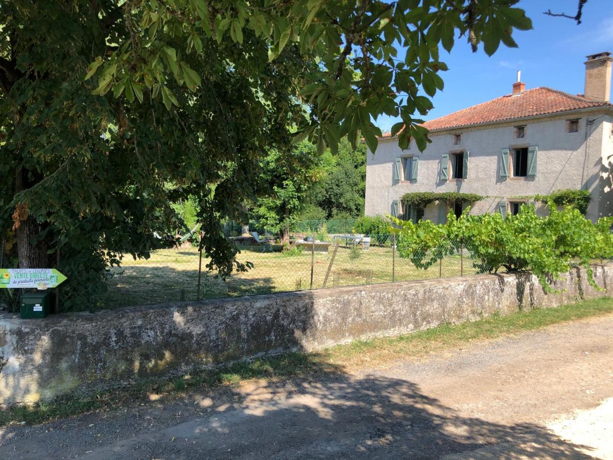 Gite A La Ferme De Verdurette Cordes Sur Ciel Luaran gambar